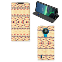 Nokia 1.4 Hoesje met Magneet Aztec Yellow