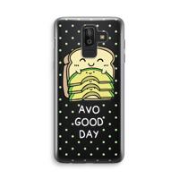 Avo Good Day: Samsung Galaxy J8 (2018) Transparant Hoesje - thumbnail