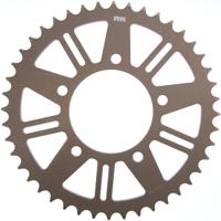RK Chain wheel 520 44z aluminum gold matt hard a