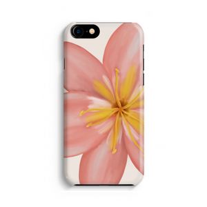 Pink Ellila Flower: iPhone 8 Volledig Geprint Hoesje