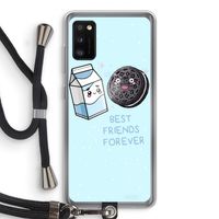 Best Friend Forever: Samsung Galaxy A41 Transparant Hoesje met koord