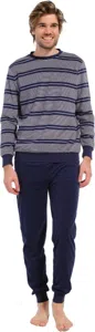 Pastunette Badstof Heren pyjama - Blue Stripes