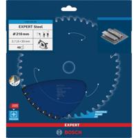 Bosch Professional Cirkelzaagblad EXPERT Steel | Ø 210 x 2,0 x 30mm 48T - 2608643057