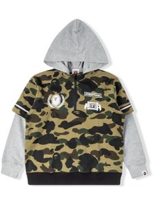 A BATHING APE® hoodie 1st Camo Bape Racing Layer - Vert