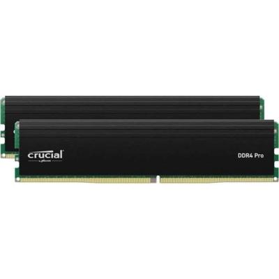 RAM-geheugen - CRUCIAL - PRO DDR4 - 32GB (2x16GB) - DDR4-3200 - UDIMM CL22 (CP2K16G4DFRA32A)