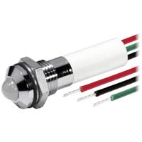 CML 19TR0A12/6 LED-signaallamp Rood, Groen, Geel 12 V/DC 10 mcd, 20 mcd, 30 mcd - thumbnail