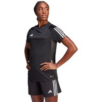 adidas Tiro 23 Competition Training Shirt Dames - Opruiming - Kleding - Black - maat XXS