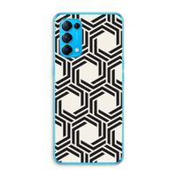 Geometrisch patroon: Oppo Find X3 Lite Transparant Hoesje