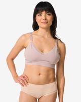 HEMA Dameshipster Naadloos Rib Lichtroze (lichtroze)