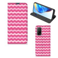 Xiaomi Mi 10T | 10T Pro | Hoesje met Magneet | Waves Pink