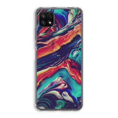 Chameleon Sun: Samsung Galaxy A22 5G Transparant Hoesje