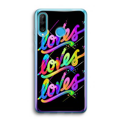Loves: Huawei P30 Lite Transparant Hoesje