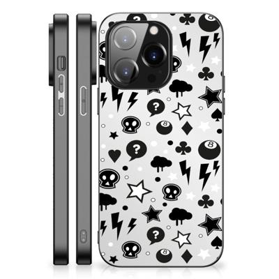 Telefoonhoesje iPhone 14 Pro Silver Punk