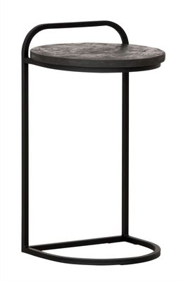 DTP Home Laptoptafel 'Soho' Betonlook, 35cm, kleur Zwart