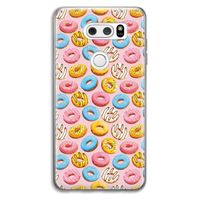 Pink donuts: LG V30 Transparant Hoesje