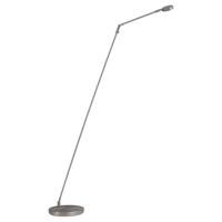 Masterlight Staande leeslamp Denia 2 Elbo 130cm nikkel mat 1084-37-DW