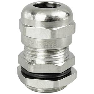 TRU COMPONENTS TC-10302876 Wartel PG11 Messing (vernikkeld) Metaal 1 stuk(s)