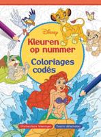 Disney Kleuren op nummer / Disney - Coloriages codés (Paperback)