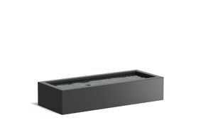 Aluminium vijverbak 200x80x40cm.