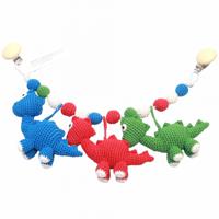 natureZOO Mr. Dino, Mrs. Dino & Sir Dino hangend babyspeelgoed