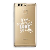 Partner in crime: Huawei P9 Transparant Hoesje