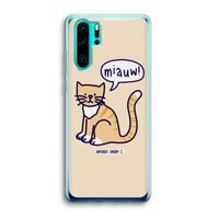 Miauw: Huawei P30 Pro Transparant Hoesje