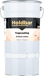 Holdbar Trapcoating Creme Wit (RAL 9001) 5 kg