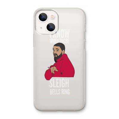 Sleigh Bells Ring: iPhone 13 mini Transparant Hoesje