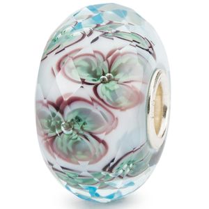 Trollbeads TGLBE-30070 Kraal Stilleven zilver-muranoglas