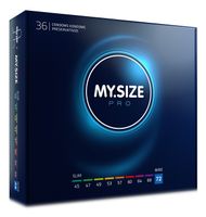 MySize PRO 72mm - Ruimere XXXXL Condooms 36 stuks - thumbnail