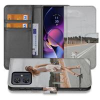 Book Case Hoesje Maken voor de Motorola Moto G54 | Eigen telefoonhoesje ontwerpen | Op maat gemaakt