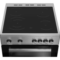 Beko FSM67010GX fornuis Vrijstaand fornuis Keramisch Zwart, Roestvrijstaal A - thumbnail