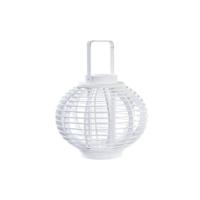 Lykta DKD Home Decor Kristal Wit Bamboe (35 x 35 x 29 cm)