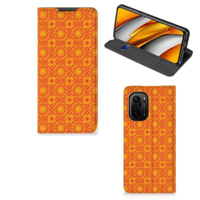 Xiaomi Mi 11i | Poco F3 | Hoesje met Magneet | Batik Oranje
