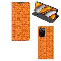 Xiaomi Mi 11i | Poco F3 | Hoesje met Magneet | Batik Oranje