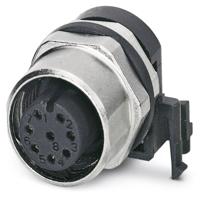 Phoenix Contact 1437025 Sensor/actuator steekconnector M12 Aantal polen: 8 Bus, inbouw 10 stuk(s) - thumbnail