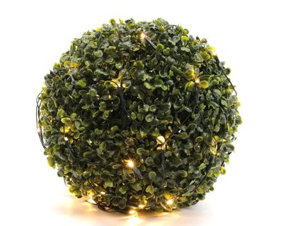 LED netverlichting buxus buit diameter 35cm-60L groen warm wit - Lumineo