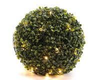 LED netverlichting buxus buit diameter 35cm-60L groen warm wit - Lumineo