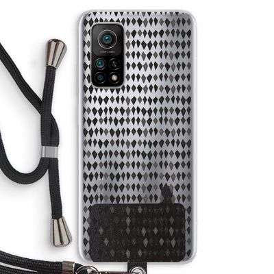 Crazy shapes: Xiaomi Mi 10T 5G Transparant Hoesje met koord