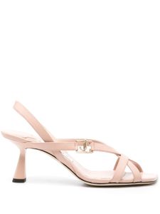 Jimmy Choo sandales en cuir 65 mm - Rose