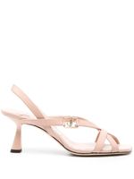 Jimmy Choo sandales en cuir 65 mm - Rose - thumbnail