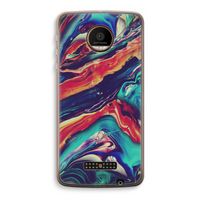 Chameleon Sun: Motorola Moto Z Force Transparant Hoesje Chameleon Sun: Motorola Moto Z Force Transparant Hoesje