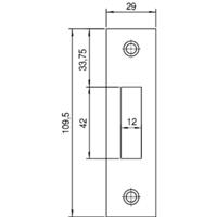 Nemef sluitplaat p4228/17