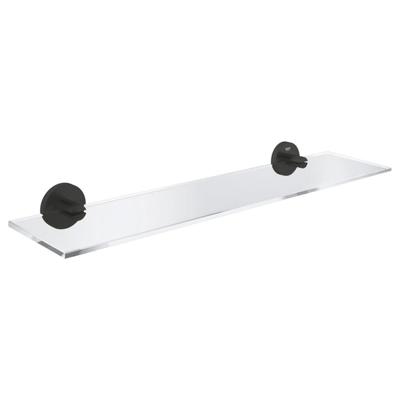 GROHE Start QuickFix Planchet - 53x14.5cm - mat glas - mat zwart 412022430
