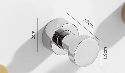 HookLine Moderne Chroom Wandhaken