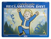 Fallout Metal Sign Reclamation Day
