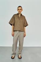 Withblack Wblvanilla Tailored Pant Broek Desert Taupe Melange Withblack Wblvanilla Tailored Pant Broek Desert Taupe Melange