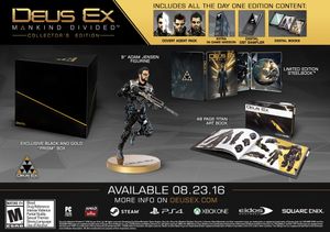 Koch Media Deus Ex: Mankind Divided - Collector's Edition, PlayStation 4 Verzamel Engels
