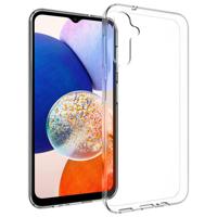 Accezz Clear Backcover Samsung Galaxy A14 (5G/4G) Telefoonhoesje Transparant