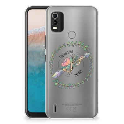 Nokia C21 Plus Telefoonhoesje met Naam Boho Dreams Nokia C21 Plus Telefoonhoesje met Naam Boho Dreams